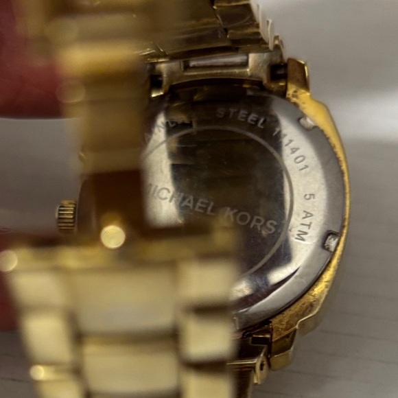 Michael Kors Radiant Gold Chronograph Watch